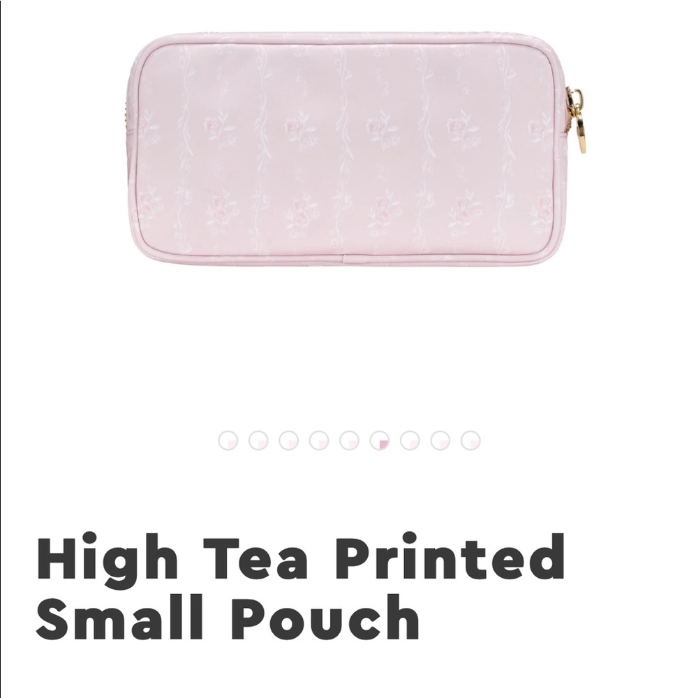 NWT StoneyClover high tea printed small pouch